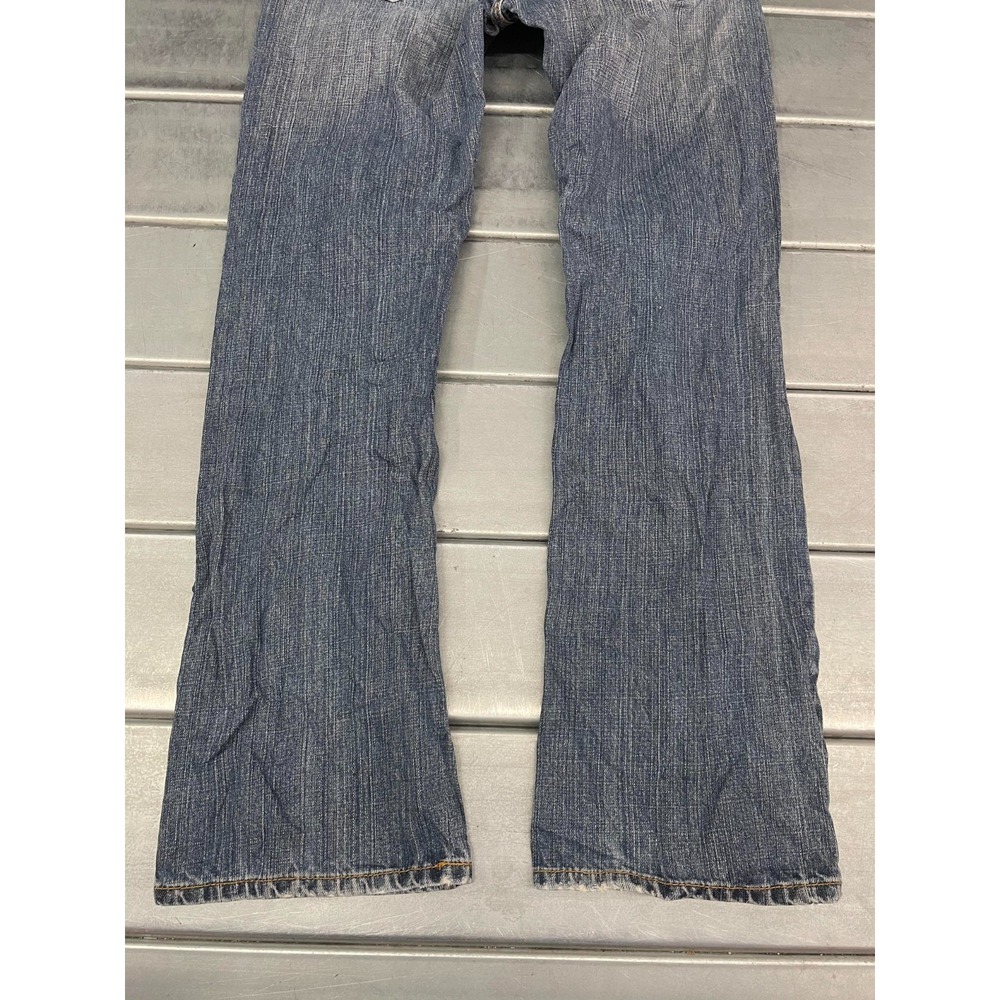 Levis 559 Jeans Mens 36X35 Blue Medium Wash Denim Relaxed Straight 100% Cotton - Picture 16 of 16